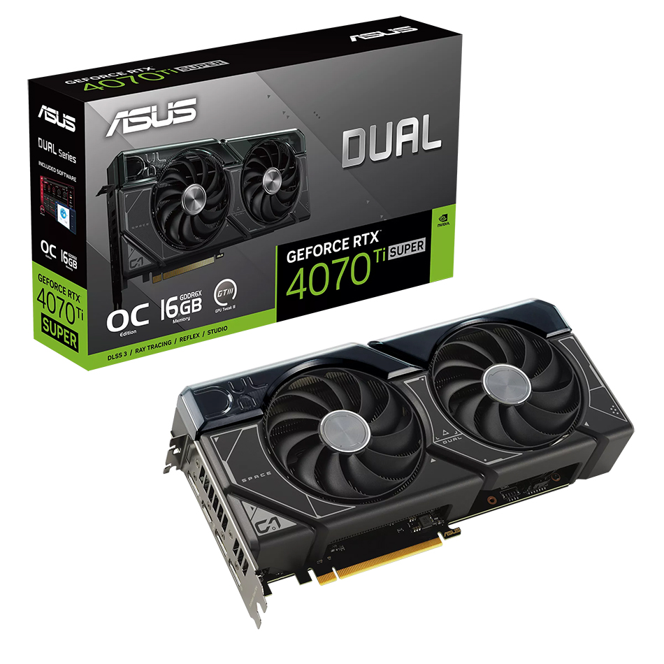 Vga Card Asus Dualrtx4070tis 16gb Ddr6(3