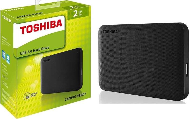 Ext Hard Toshiba Canvio 2tb Usb 3.0(2y)