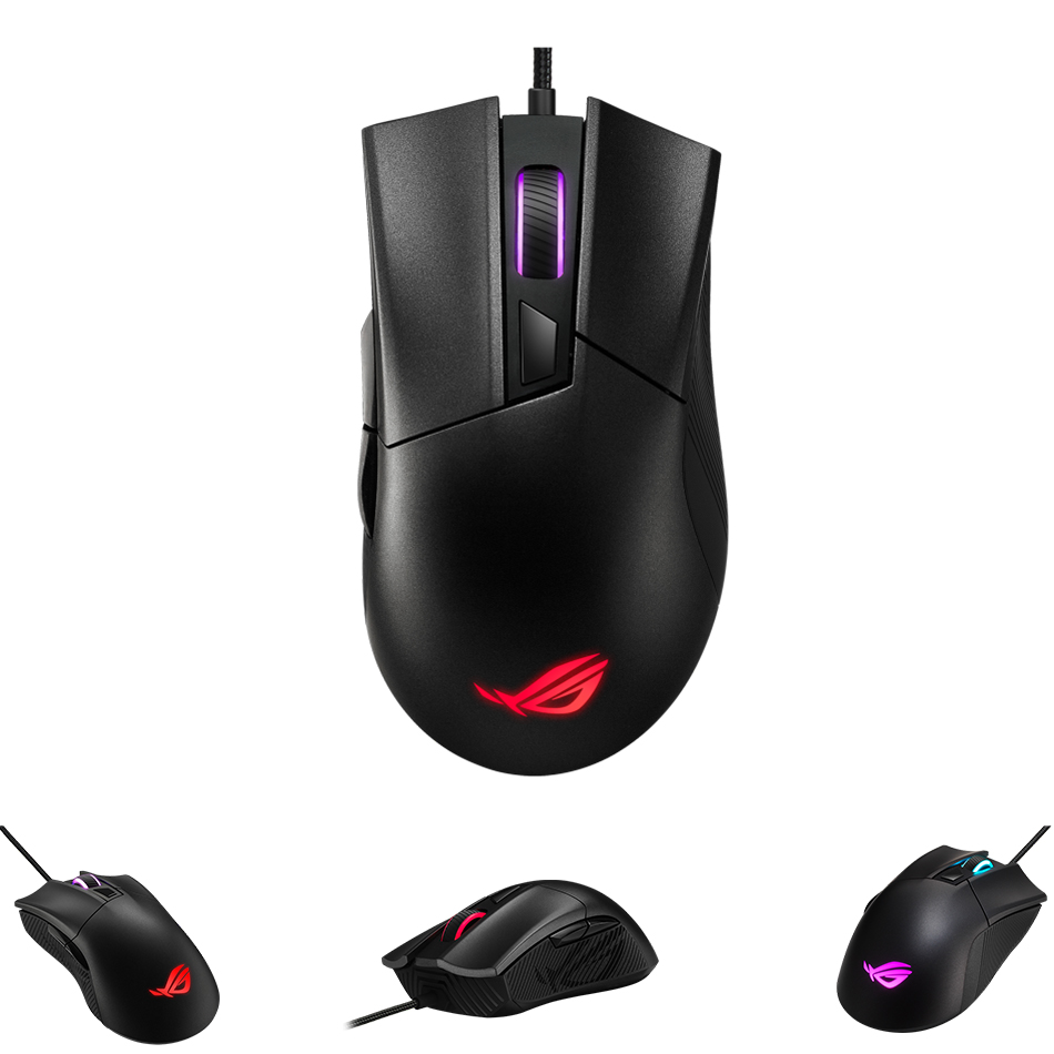 Mouse Asus Rog Gladius Ii Core Usb (1y)
