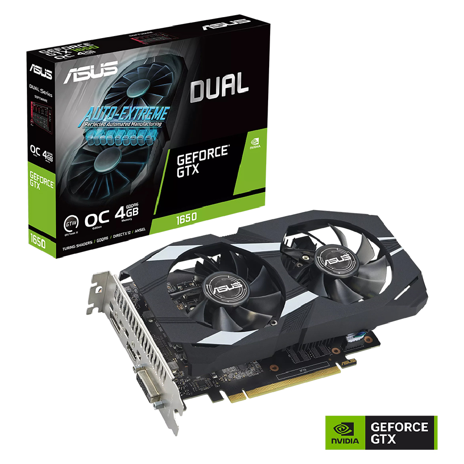 Vga Card Asus Geforce Gtx1650 4gb D6(3y)