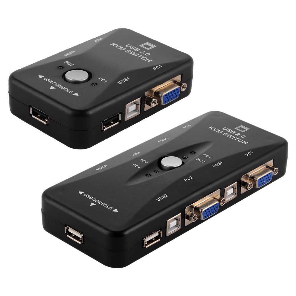 Kvm Switch 4 Port Usb (6m)