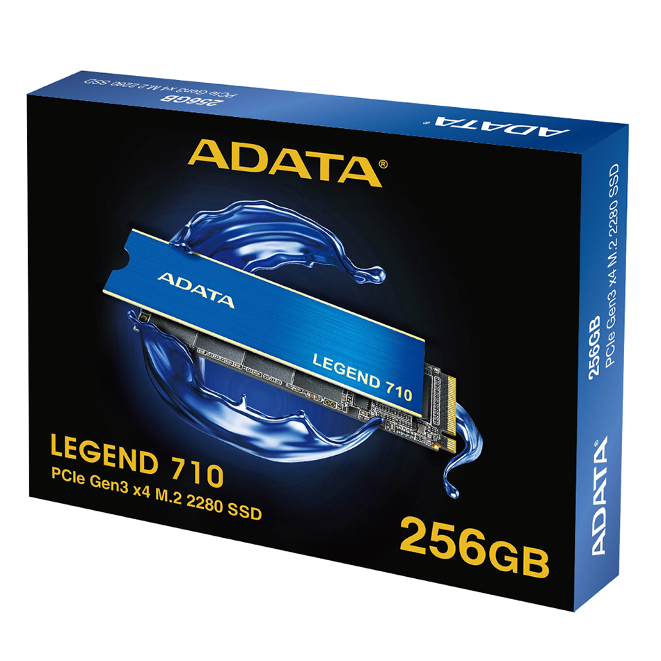 Ssd Adata 256gb M.2 Nvme Legend 710 (3y)