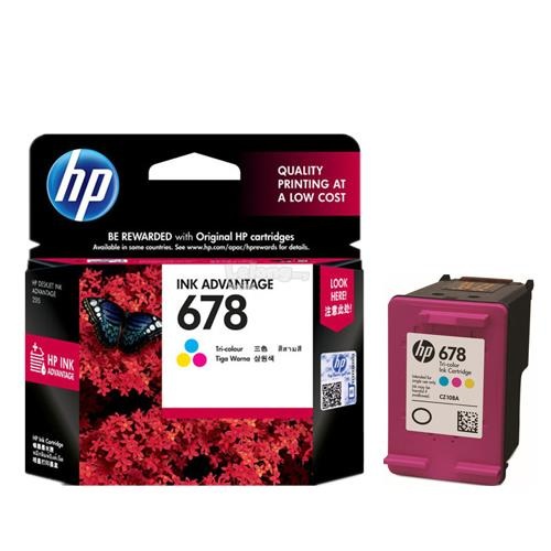 Cartridge Hp 678 Tri-Colour(N/W)