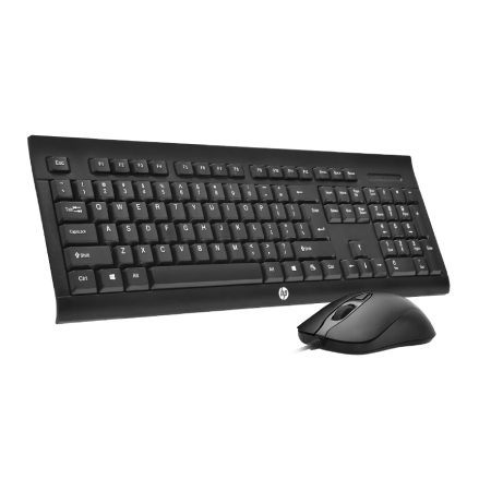 Keyboard Hp Km100 Usb Combo (6m)