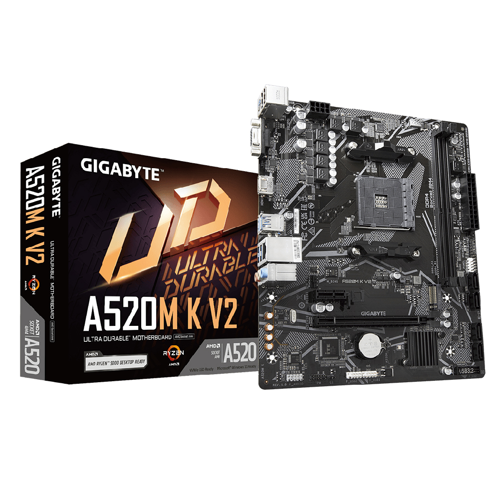 Motherboard Gigabyte A520m-K V2 Ddr4(2y)