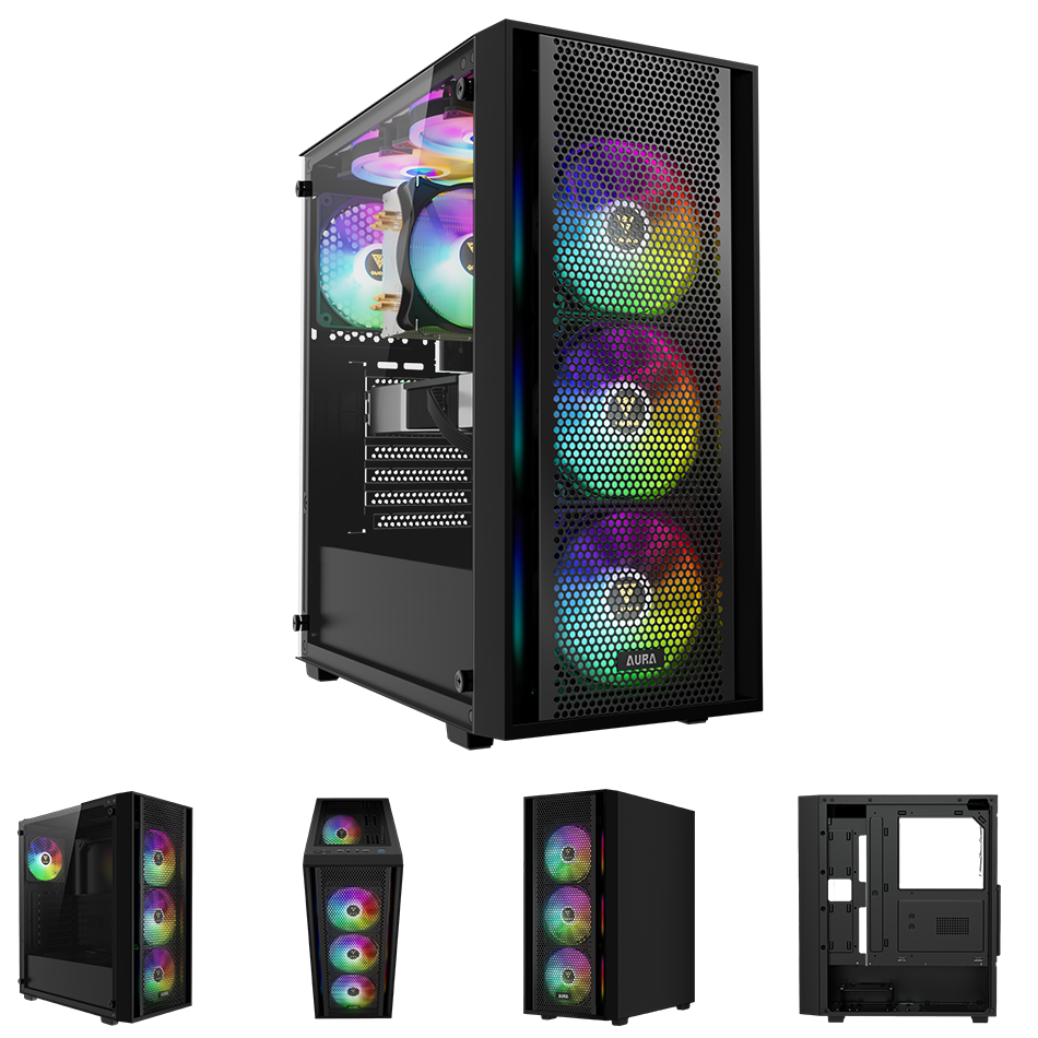 Casing Gamdias Aura Gc2 Ellite (N/W)