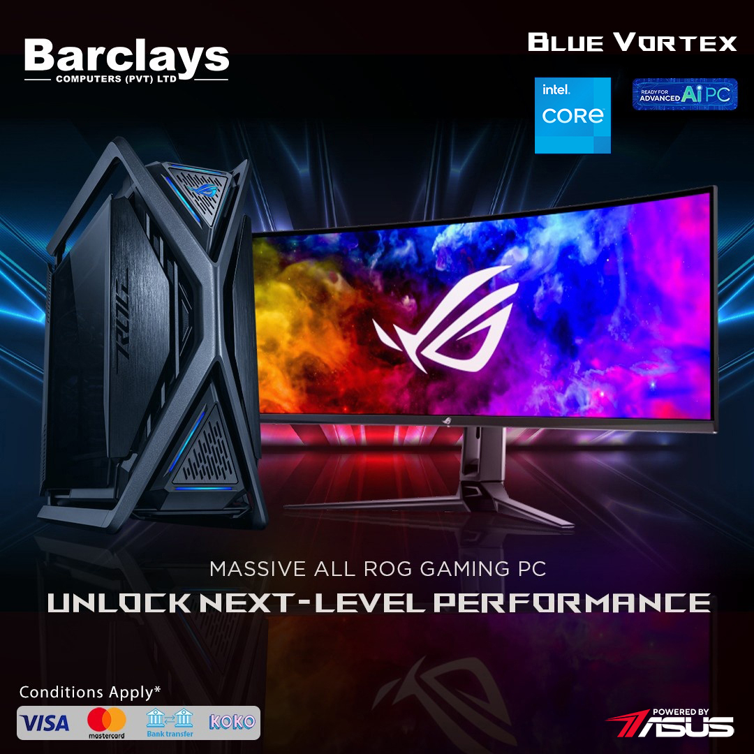 Powered By Asus - Blue Vortex PC Base Price:  1,387,550.00  