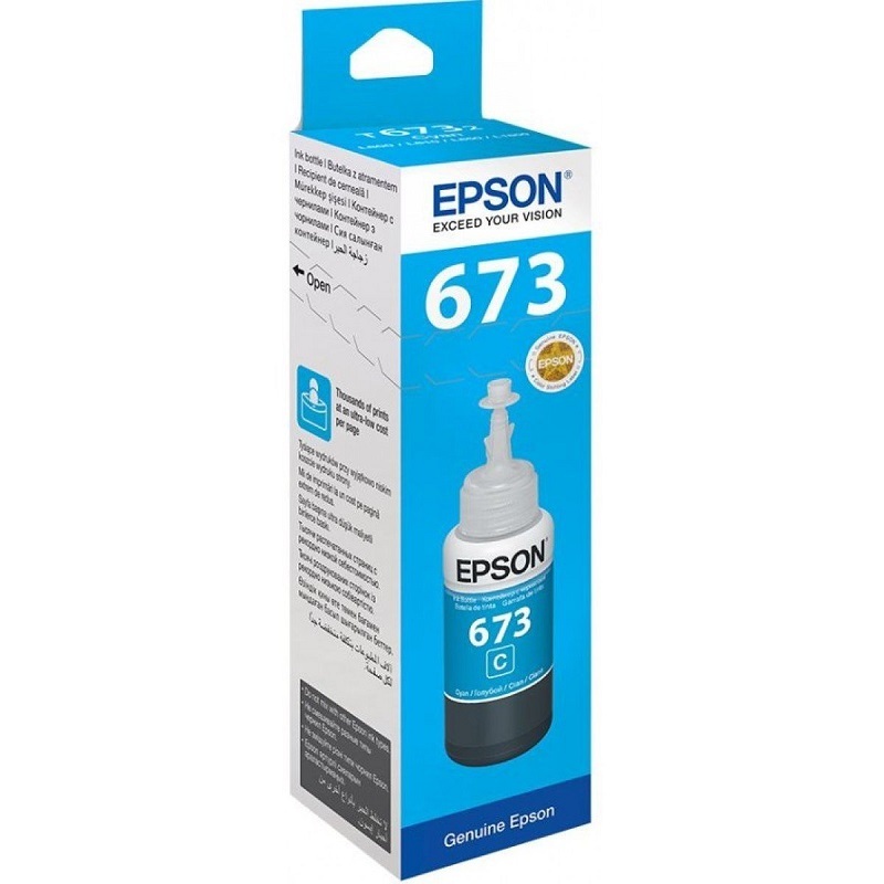 Ink Bottle Epson 673 Cyan Ink(N/W)
