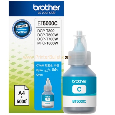 Ink Bottle Brother Bt5000c Cyan Ink(N/W)