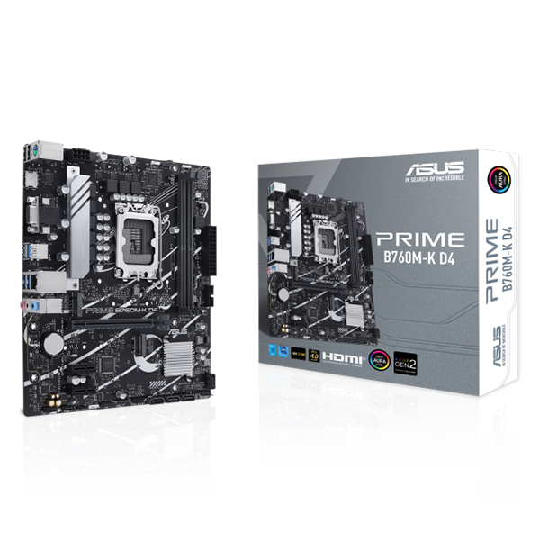 Motherboard Asus Prime B760m-K D4 (3y)