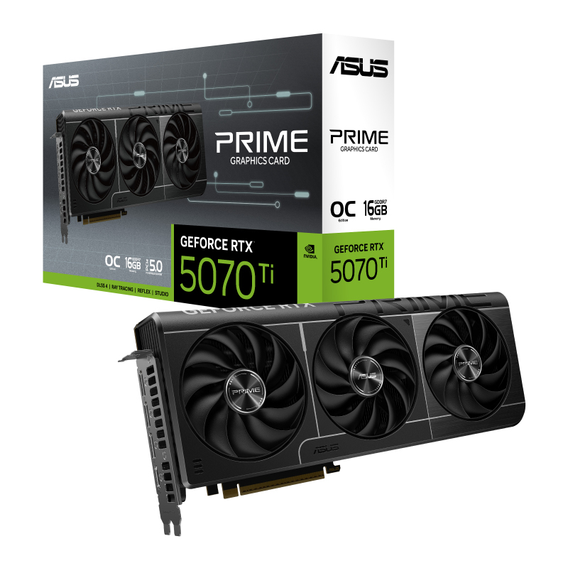 Vga Card Asus Prime Rtx 5070ti 16g D7 (3