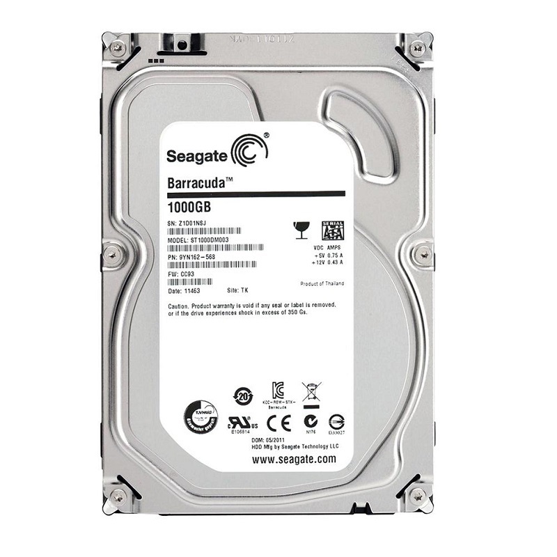 Hard Disk Toshiba 1tb Sata 7200rpm (2y)
