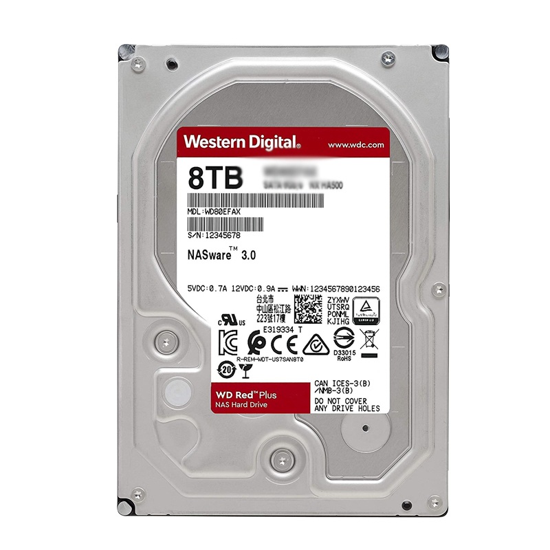 Hard Disk Wd 8tb Sata Red Plus (2y)