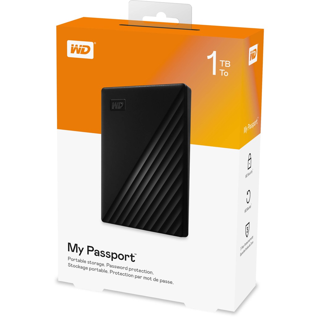 Ext Hard Wd 1tb Ext My Passport (2y)
