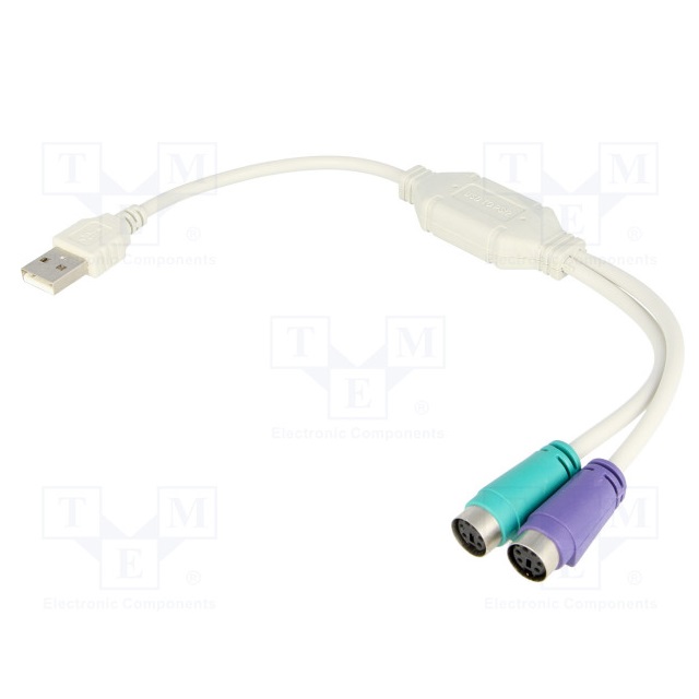 Converter Vcom Usb To Ps/2 Cu807 0.2m(1m)