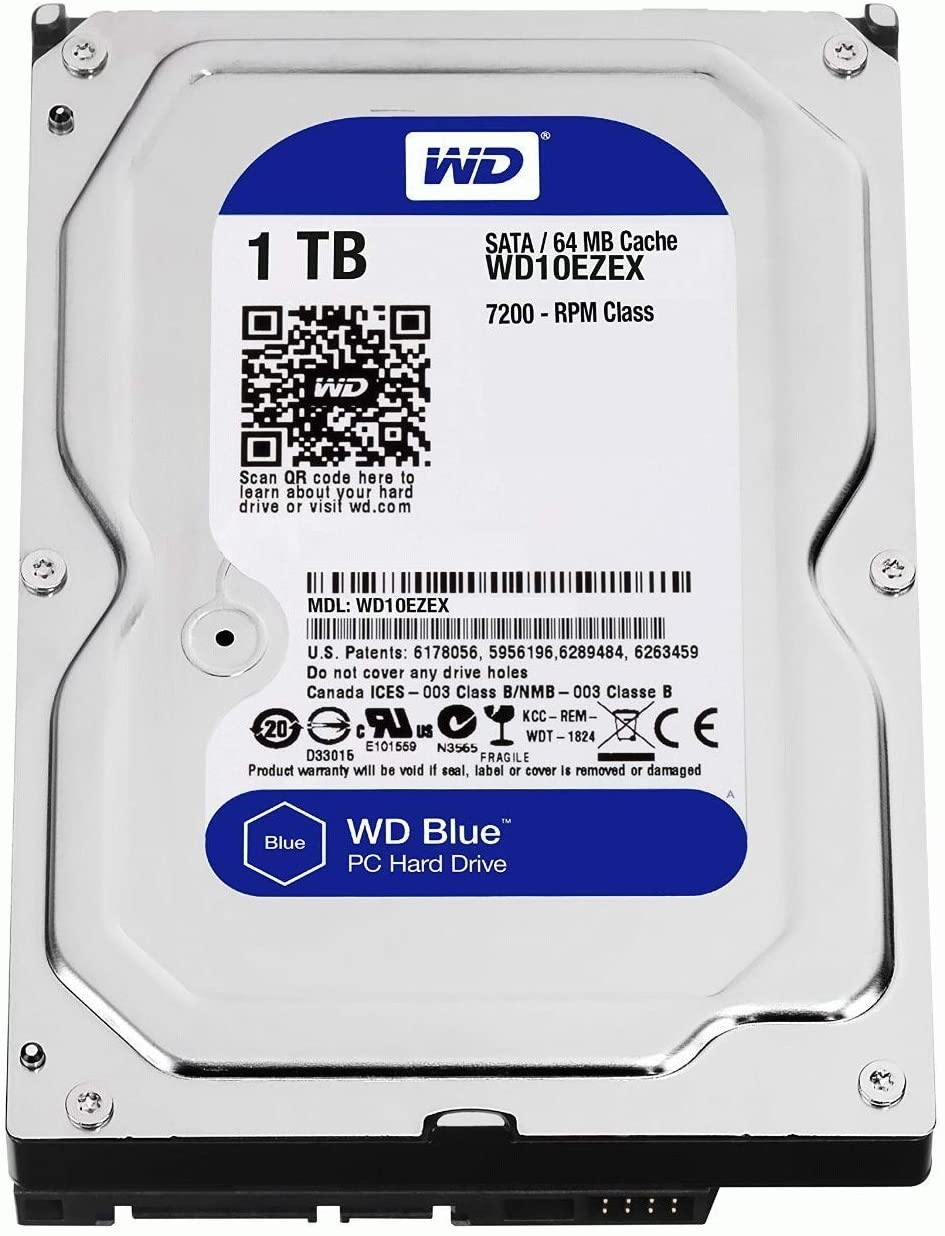 Hard Disk Wd 1tb Sata Blue (2y)