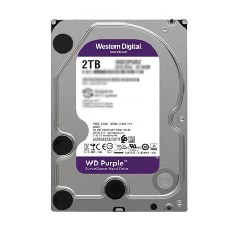 Hard Disk Wd 2tb Sata Purple (2y)