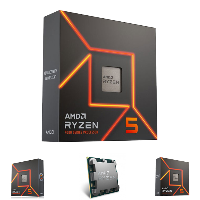 Cpu Amd Ryzen 5-7600x 4.7ghz (3y)