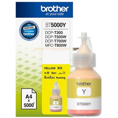 Ink Bottle Brother Bt5000y Yellow(N/W)