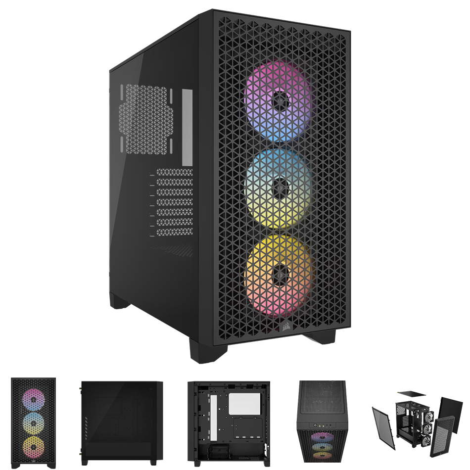 Casing Corsair 3000d Airflow Rgb (N/W)