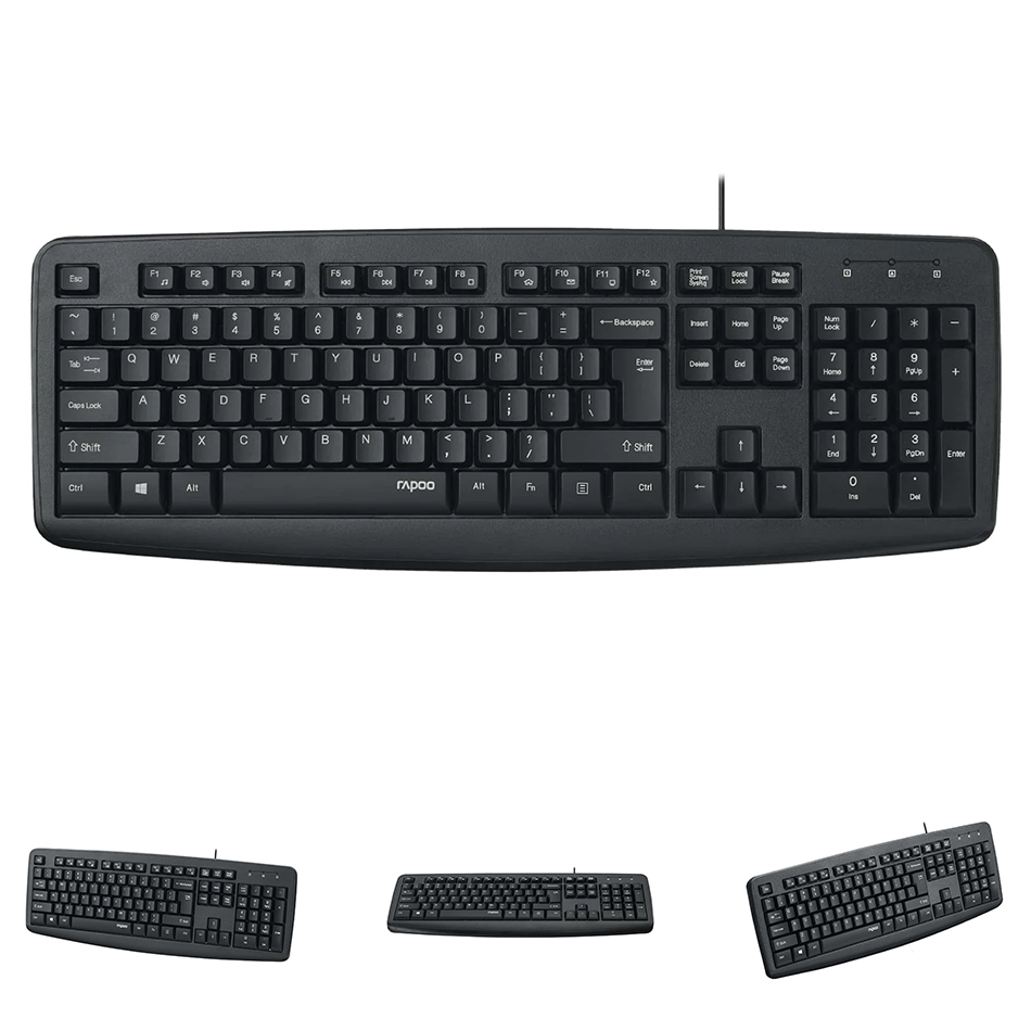 Keyboard Rapoo Nk2600 Usb (1y)