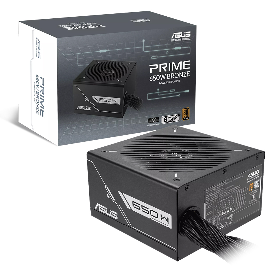 Power Supply Asus Prime 650w Bronze (3y)