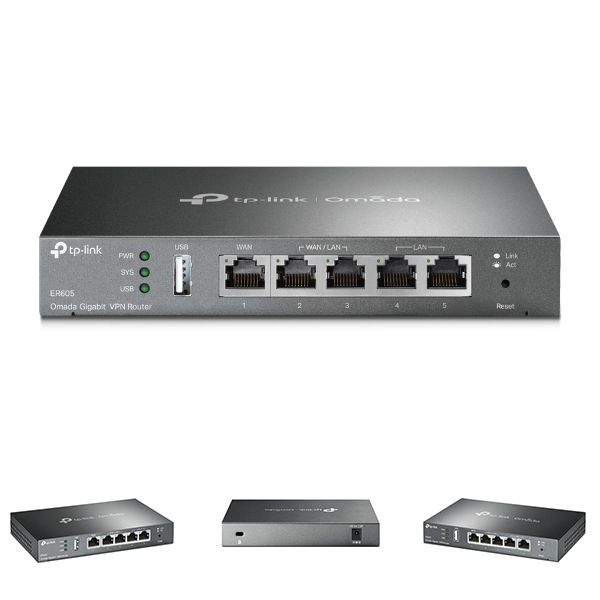 Router Tp-Link Gigabit Vpn Er605 (1y)