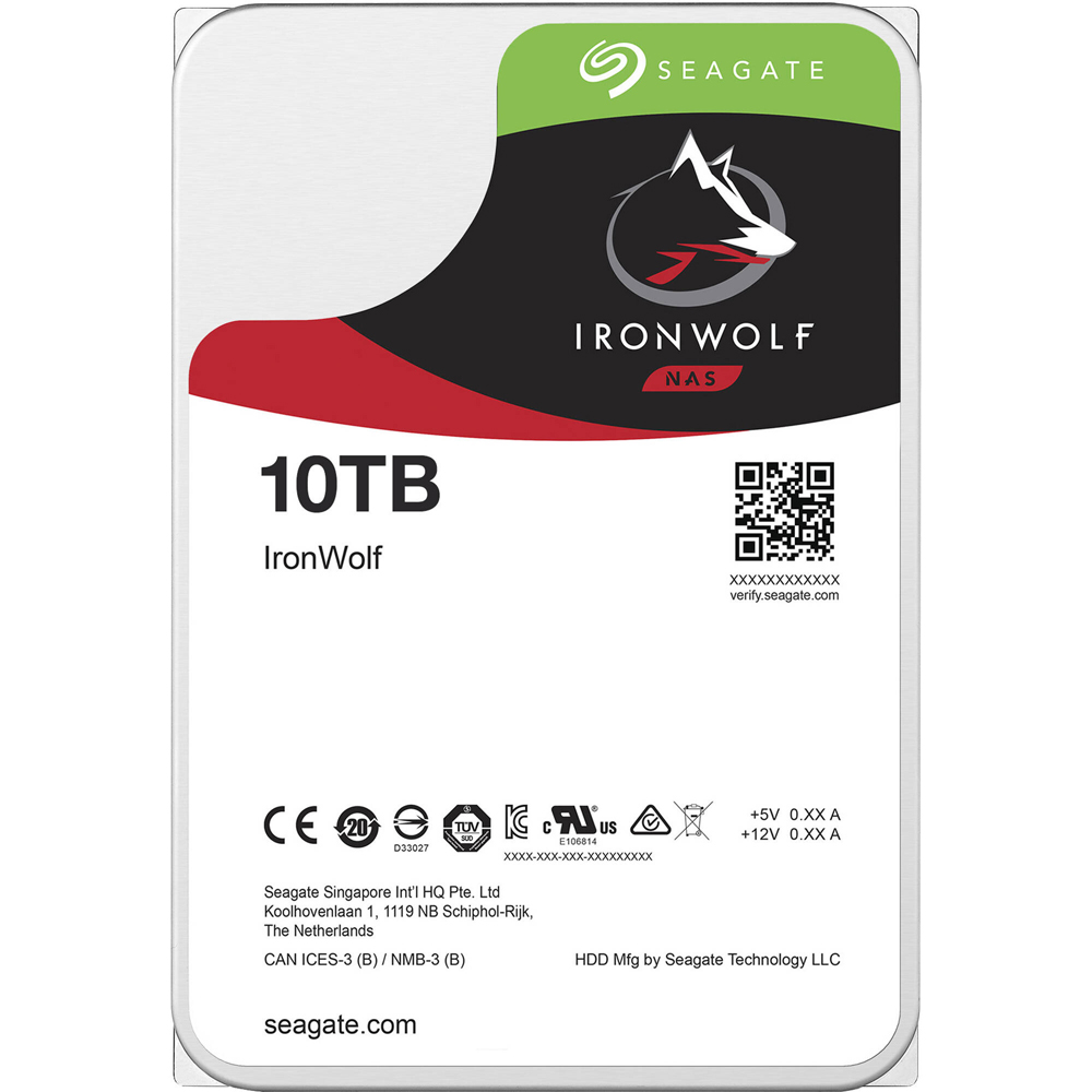 Hard Disk Seagate 10tb Nas Ironwolf (2y)