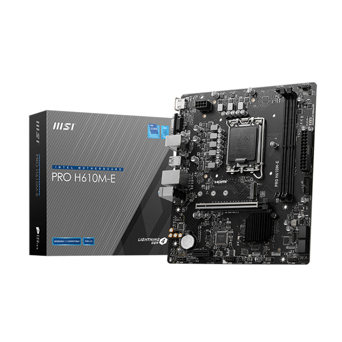 Motherboard Msi Pro H610m-E Ddr5 (2y)