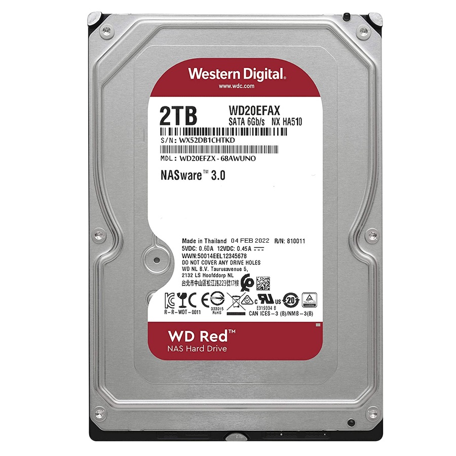 Hard Disk Wd 2tb Sata Red Plus (2y)