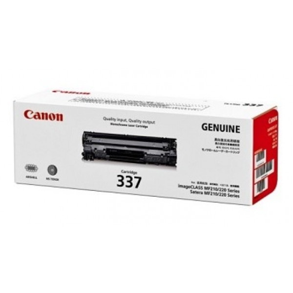 Toner Canon 337 Black (N/W)