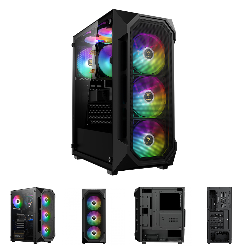 Casing Gamdias Aura Gc1 Ellite (N/W)