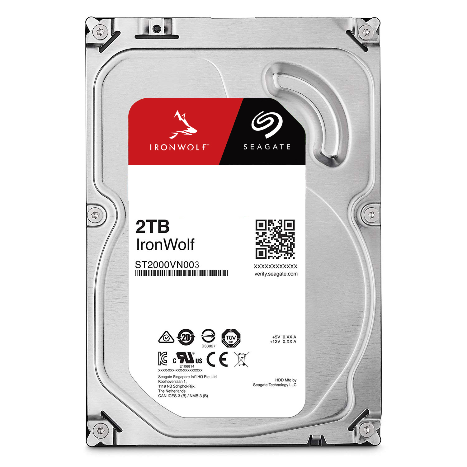 Hard Disk Seagate 2tb Nas Ironwolf (2y)