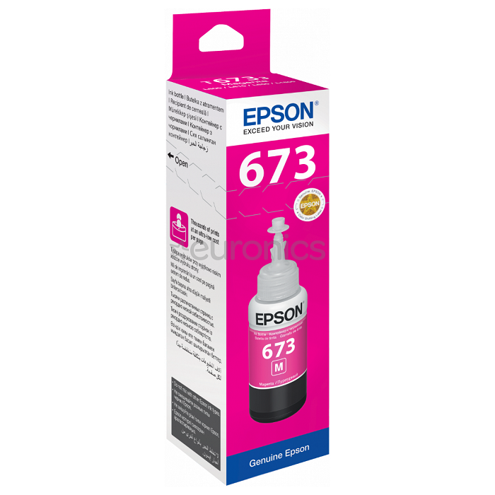 Ink Bottle Epson 673 Magenta Ink(N/W)