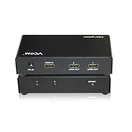 Hdmi Splitter Vcom Dd412a 2 Port (6m)