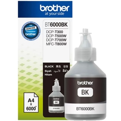 Ink Bottle Brother Bt6000bk Black (N/W)