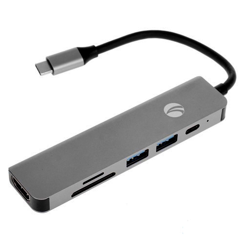 Converter Vcom Usb-C To 6 In1 Cu4371(3m)