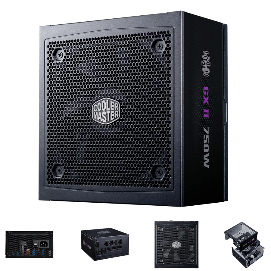 Power Supply Cooler Master Gx Ii 750w(3y