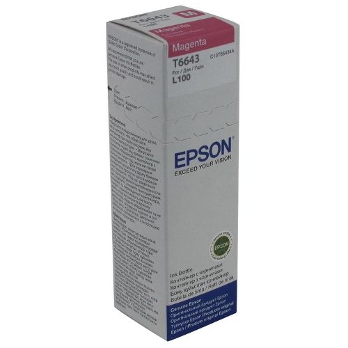 Ink Bottle Epson T6643 Magenta Ink(N/W)