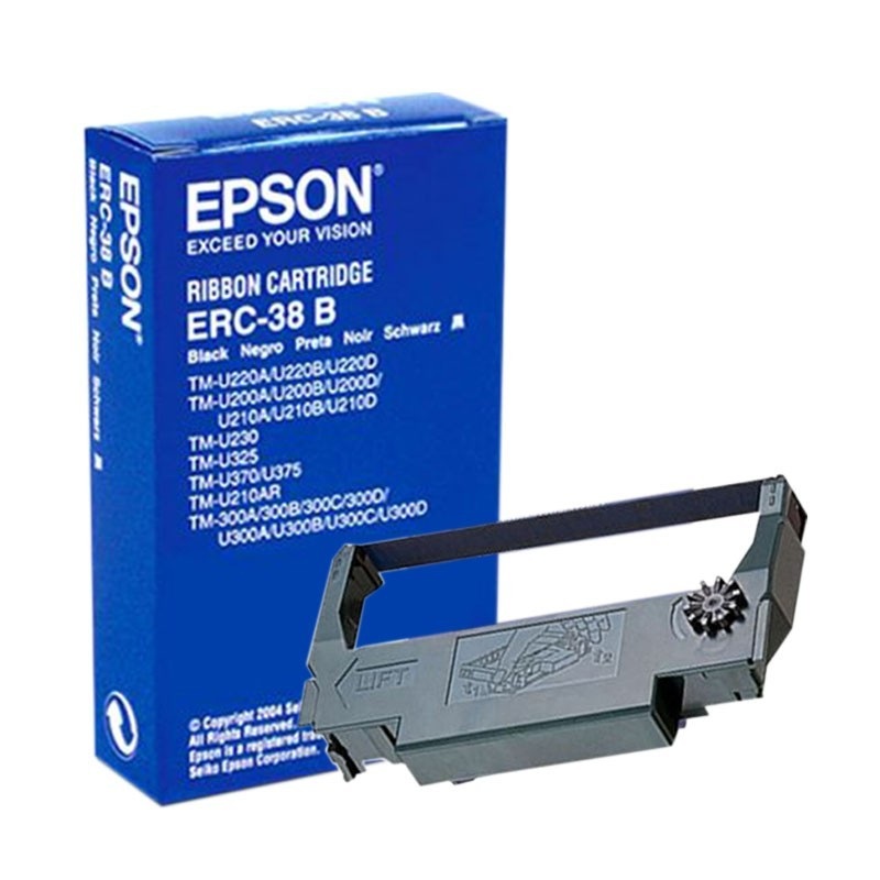 Ribbon Epson Erc-38 B Black (N/W)