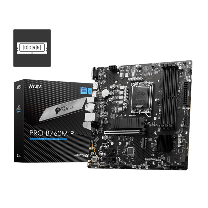 Motherboard Msi Pro B760m-P Ddr5 (2y)