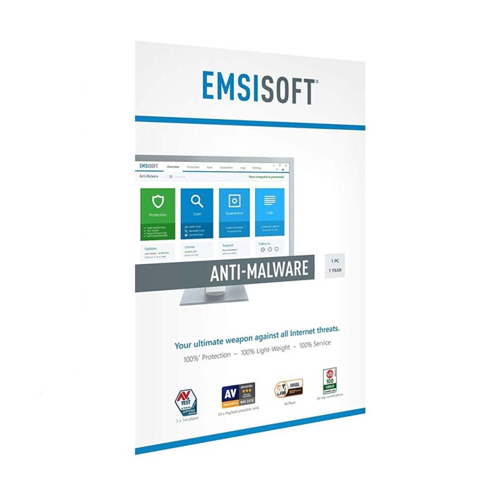 Emsisoft Anti-Malware 1-User/1y