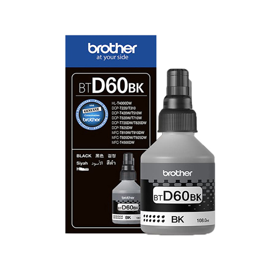 Ink Bottle Brother Btd60 Black Ink(N/W)
