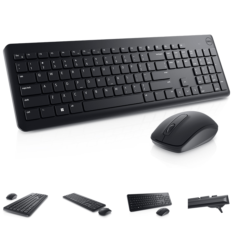 Keyboard Dell Km3322w Wireless Combo(1y)