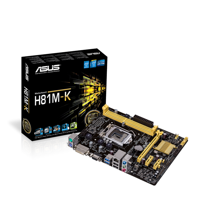 Motherboard Asus H81m-K Ddr3(1y)