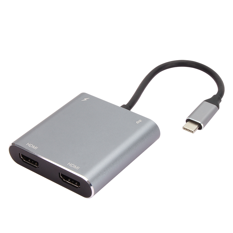 Converter Vcom Usb-C To 4 In1 Cu450a(3m)
