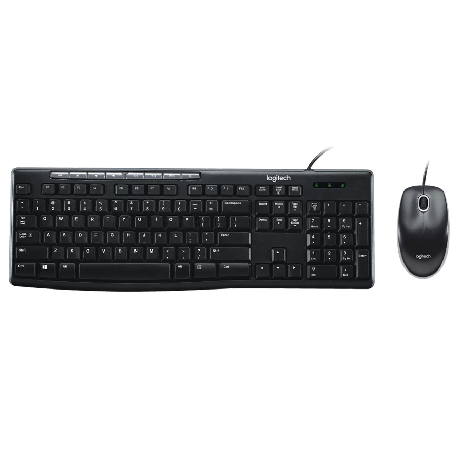 Keyboard Logitech Mk200 Usb Combo (2y)