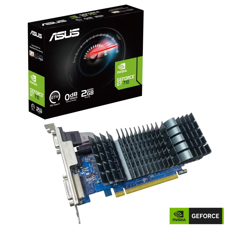 Vga Card Asus Geforce Gt710 2gb Ddr5(3y)