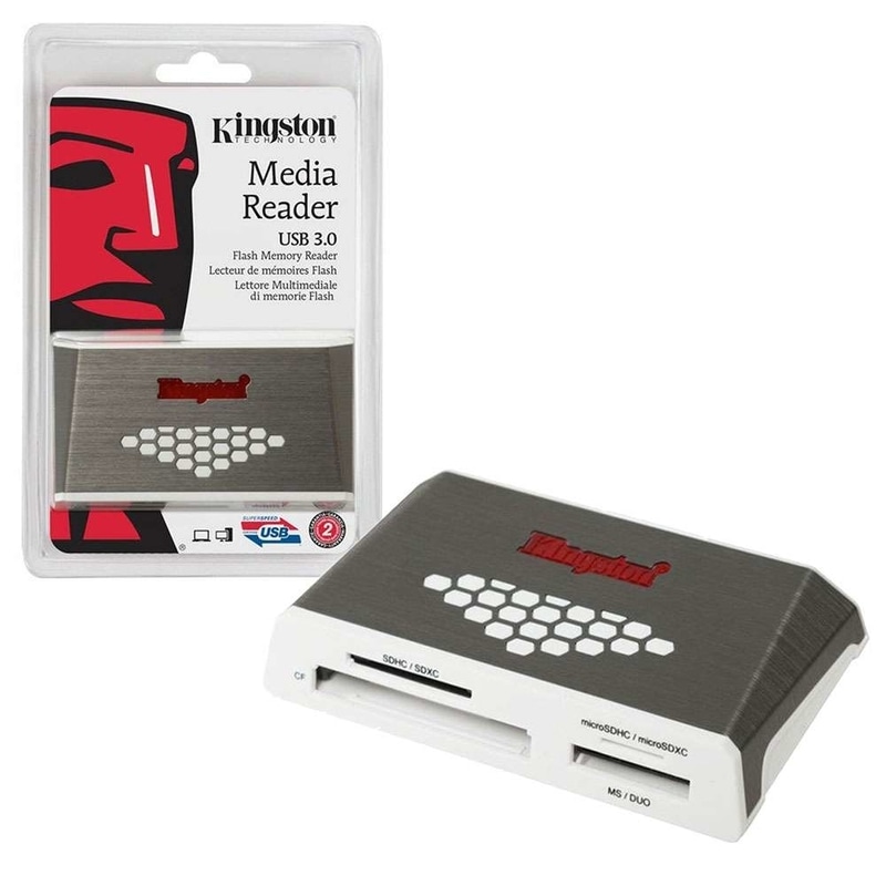 Card Reader Kingston Usb 3.0 Fcr-Hs4(6m)