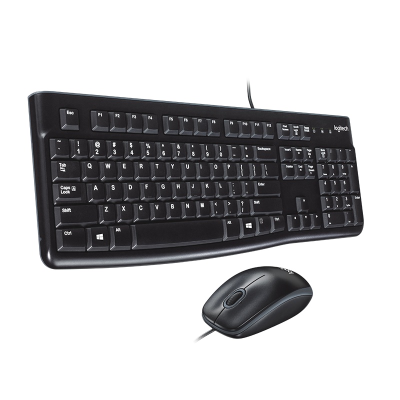 products Keyboard Logitech Mk120 Usb Combo (2y)